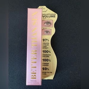Too Faced Better Than Sex Volumizing Mascara NIB full size